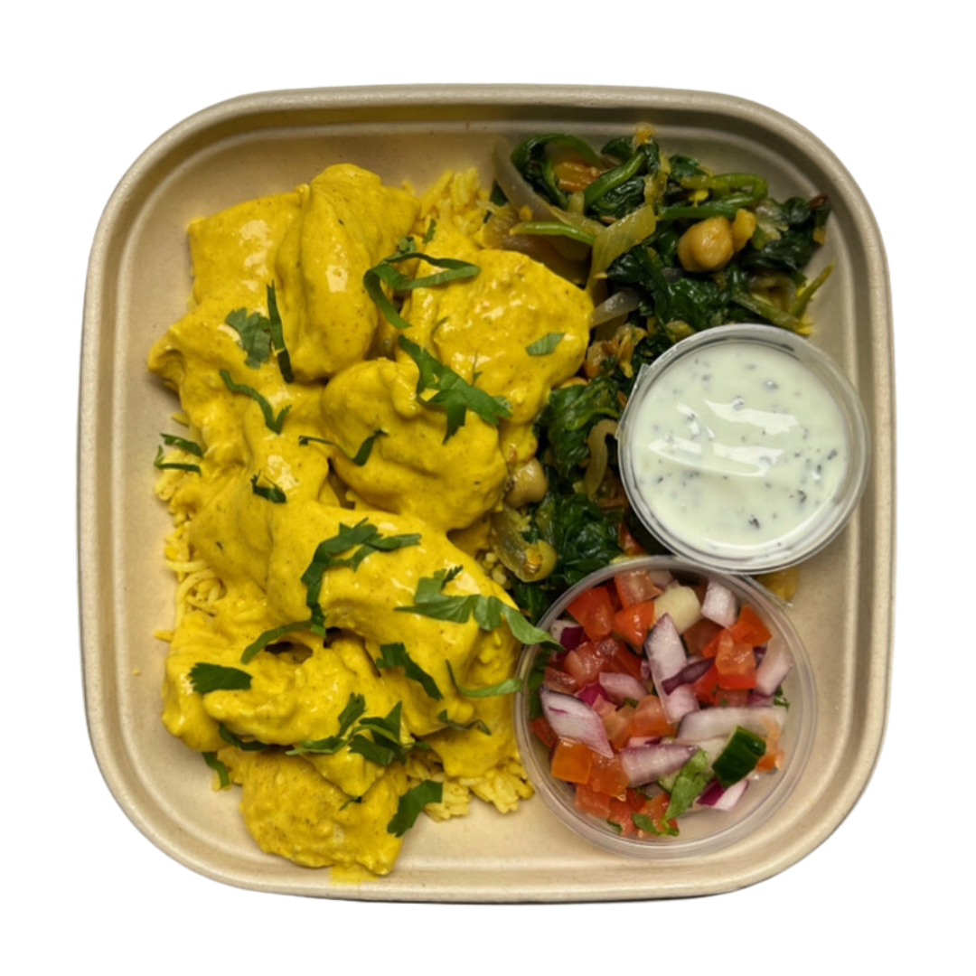 Creamy Tempeh Korma (Vegan)