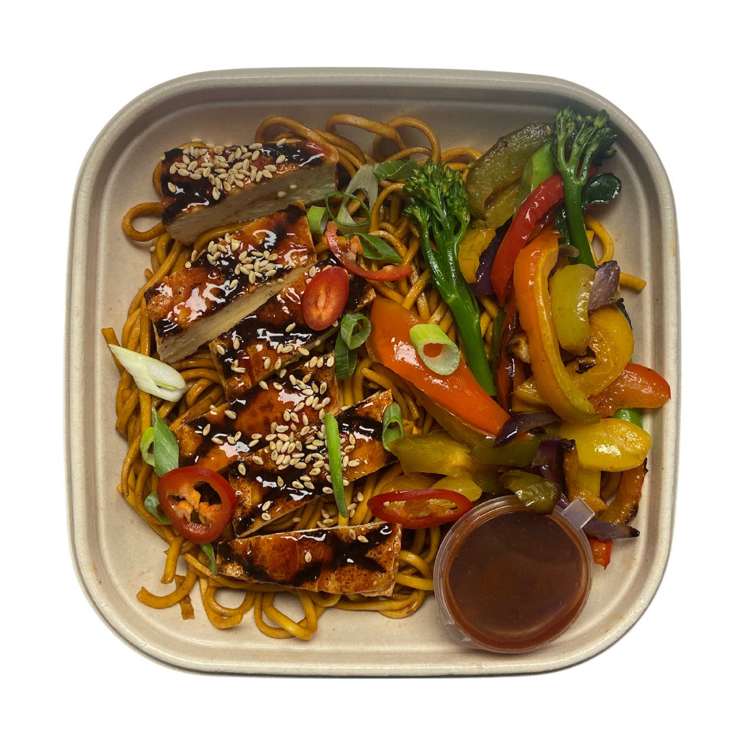 Char Siu BBQ Tofu Steak (Vegan)