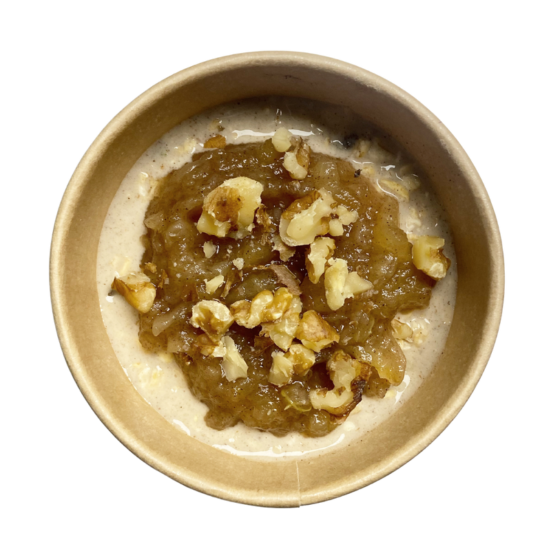 Apple Pie Protein Oats (Vegan)