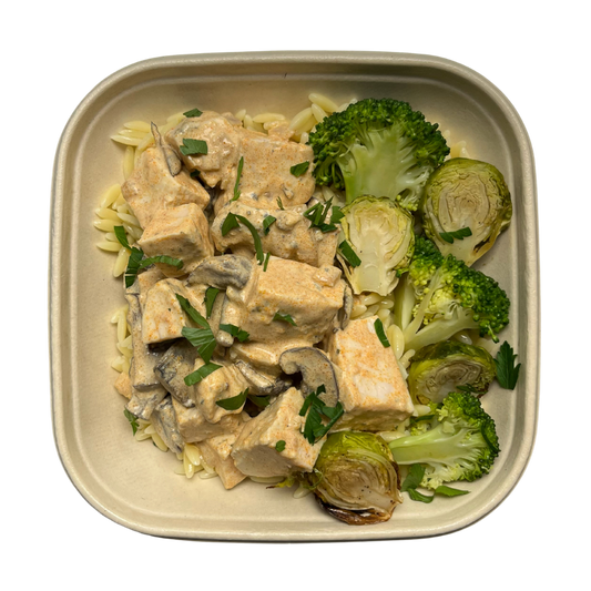 Creamy Chicken & Mushroom Stroganoff