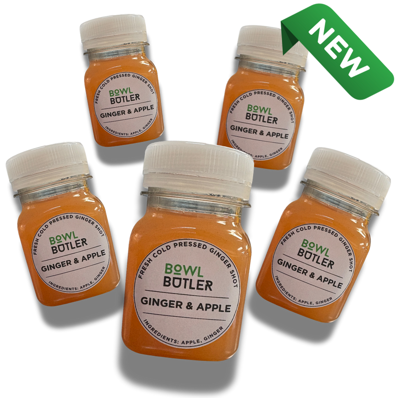 5 Shot Bundle - Cold-Pressed Ginger & Apple Shot