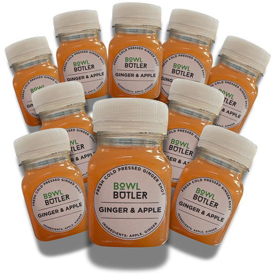 10 Shot Big Bundle - Cold-Pressed Ginger & Apple Shot