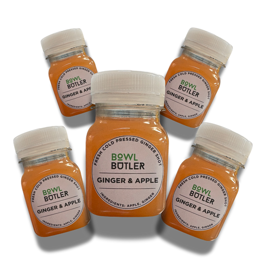 5 Shot Bundle - Cold-Pressed Ginger & Apple Shot