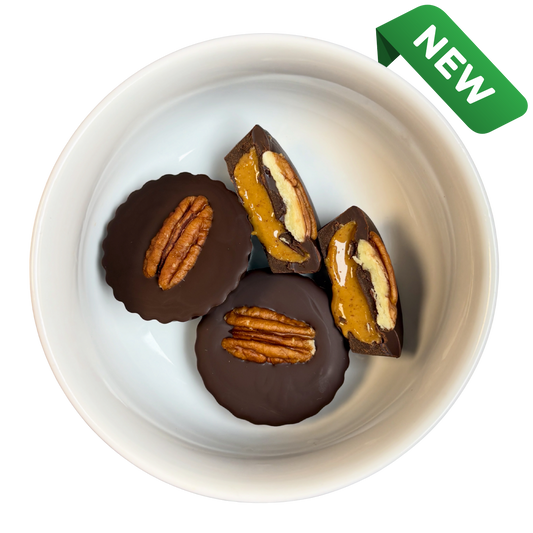Chocolate Peanut Butter & Pecan Cups