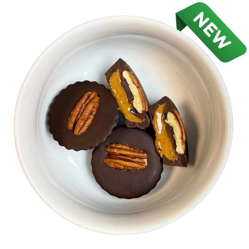 Chocolate Peanut Butter & Pecan Cups