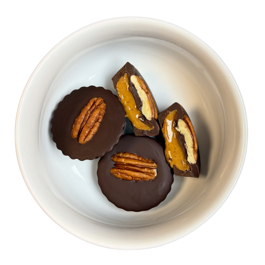 Chocolate Peanut Butter & Pecan Cups