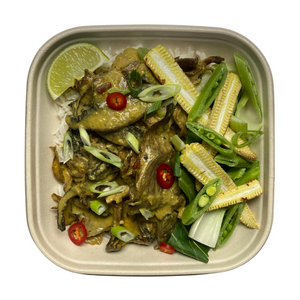 Malaysian Pulled Mushrooms (Vegan)
