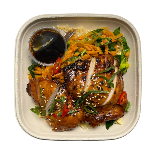 Teriyaki Chicken with Egg Fried Rice