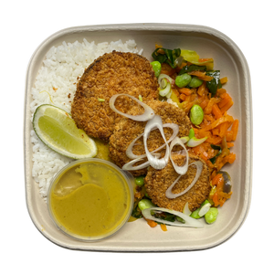Katsu Sweet Potato with Jasmin Rice (Vegan)