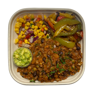 Slow Cooked Lentil & Black Bean Chilli (Vegan)