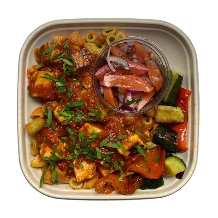 Spicy Halloumi Arrabbiata (Vegetarian)