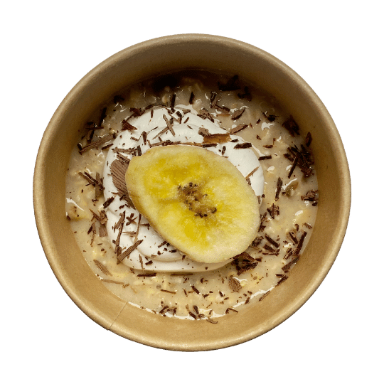 Banoffee Pie Protein Oats (Vegan)