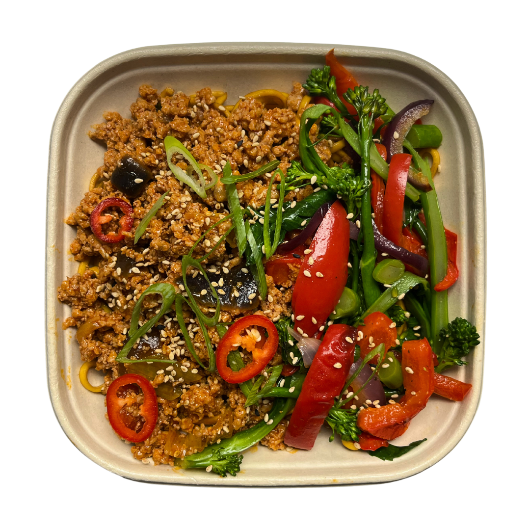 Spicy Korean Turkey Noodles