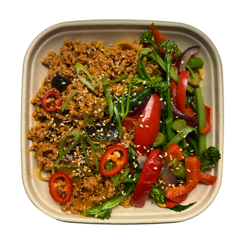 Spicy Korean Turkey Noodles